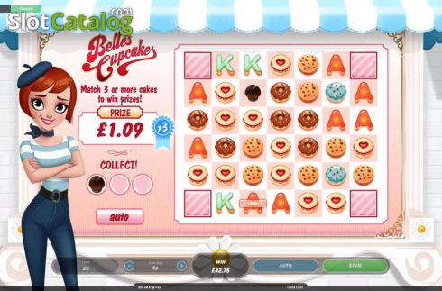 Скрин5. Belle’s Cupcakes слот