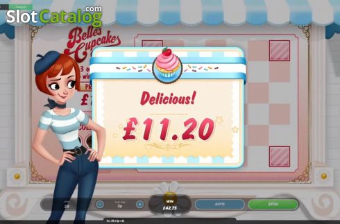 Скрин6. Belle’s Cupcakes слот