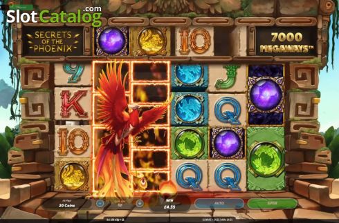 Скрин3. Secrets of the Phoenix Megaways слот