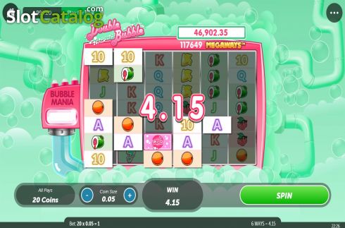 Скрин5. Double Bubble Megaways слот