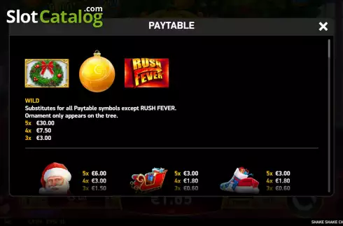 Скрин5. Shake Shake Christmas слот