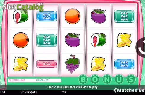 Скрин2. Double Bubble Triple Jackpot слот