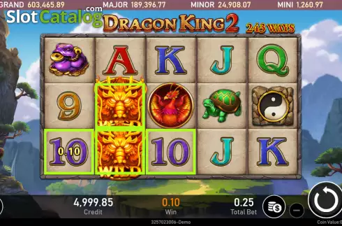 Скрин3. Dragon King 2 слот
