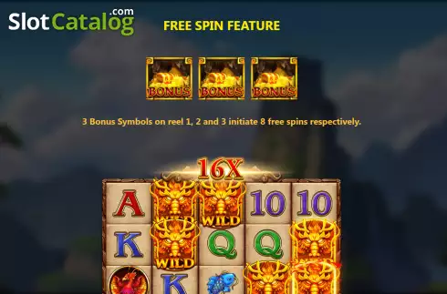 Скрин8. Dragon King 2 слот