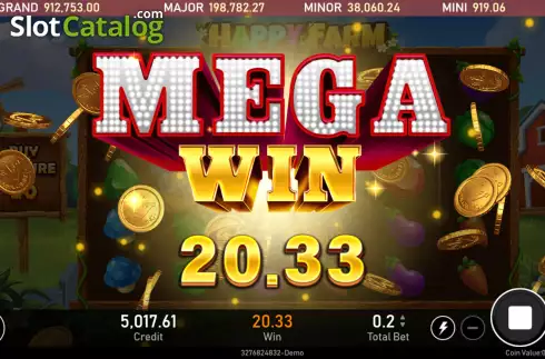 Скрин6. Happy Farm (Royal Slot Gaming) слот