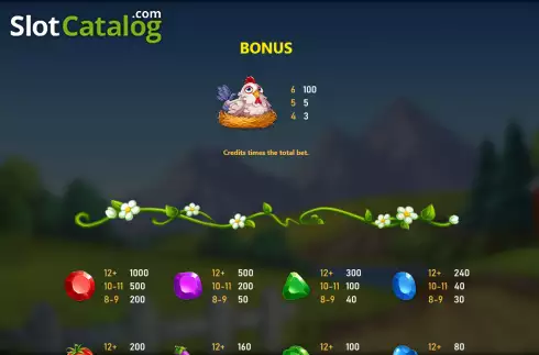 Скрин7. Happy Farm (Royal Slot Gaming) слот