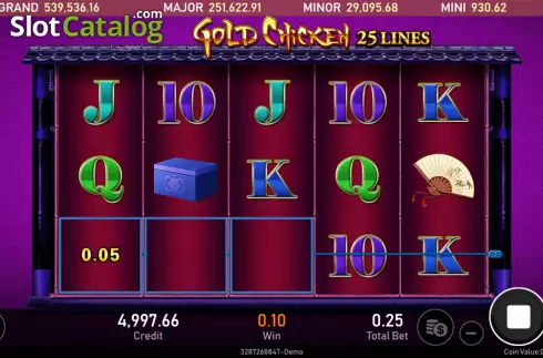 Скрин4. Gold Chicken слот