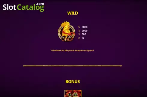 Скрин5. Gold Chicken слот