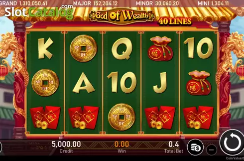 Скрин2. God of Wealth (Royal Slot Gaming) слот