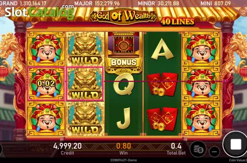 Скрин3. God of Wealth (Royal Slot Gaming) слот