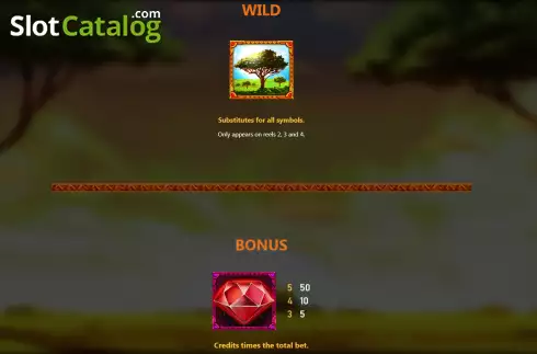 Скрин6. Africa (Royal Slot Gaming) слот
