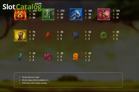 Скрин7. Africa (Royal Slot Gaming) слот