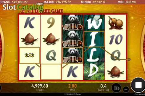Скрин3. Wild Panda (Royal Slot Gaming) слот