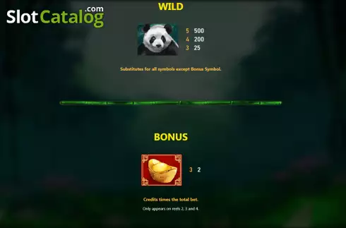 Скрин6. Wild Panda (Royal Slot Gaming) слот