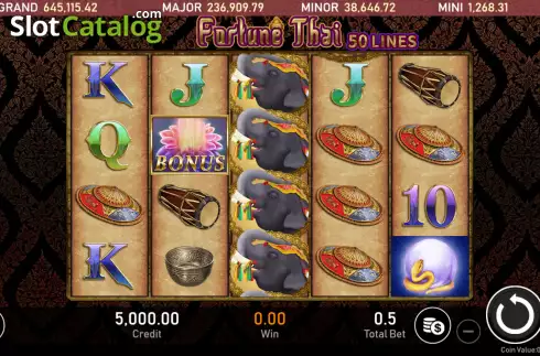 Скрин2. Fortune Thai слот