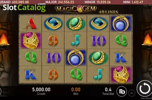 Скрин2. Magic Gem слот