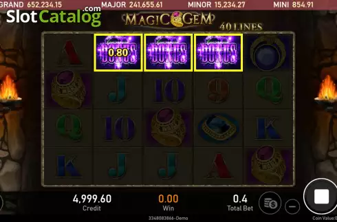 Скрин3. Magic Gem слот