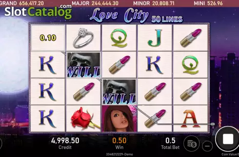 Скрин3. Love City слот
