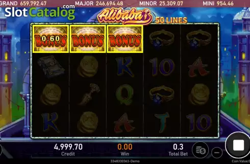 Скрин3. Alibaba слот