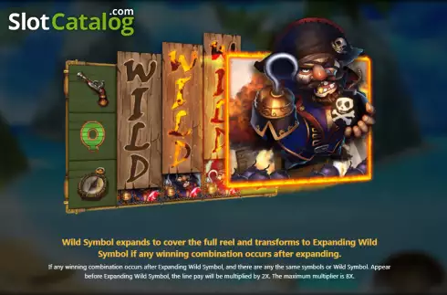 Скрин9. Captain Hook слот