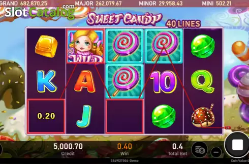 Скрин4. Sweet Candy (Royal Slot Gaming) слот