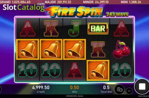 Скрин3. Fire Spin слот