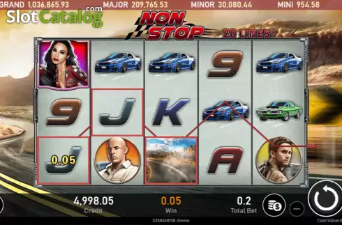 Скрин4. Nonstop слот