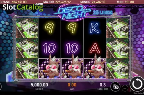 Скрин2. Disco Night (Royal Slot Gaming) слот