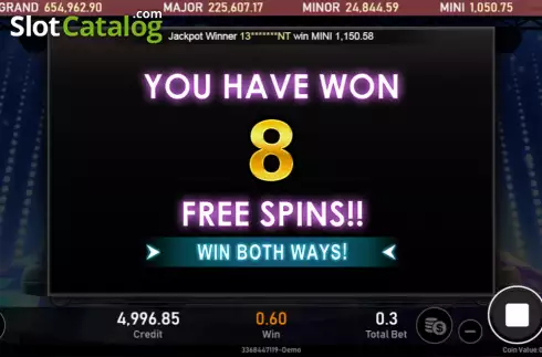 Скрин4. Disco Night (Royal Slot Gaming) слот
