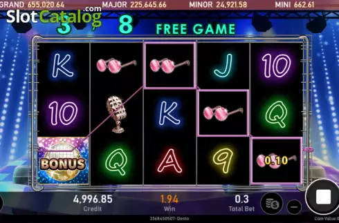 Скрин5. Disco Night (Royal Slot Gaming) слот