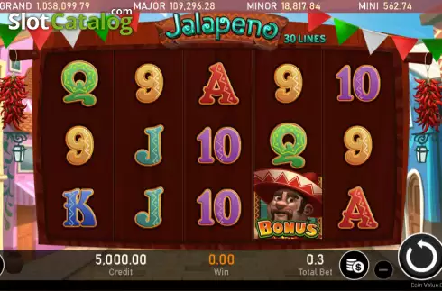 Скрин2. Jalapeno слот