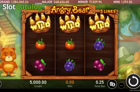 Скрин2. Angry Bear слот