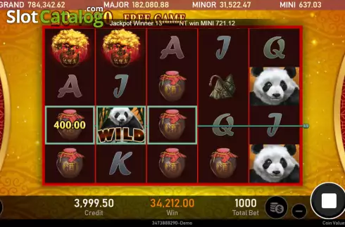 Скрин4. Mystery Panda слот
