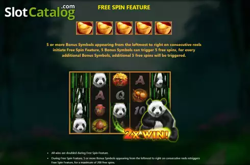 Скрин8. Mystery Panda слот