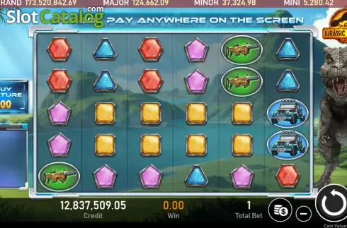Скрин2. Jurassic Treasure (Royal Slot Gaming) слот