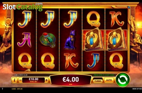 Скрин5. Book of Riches слот
