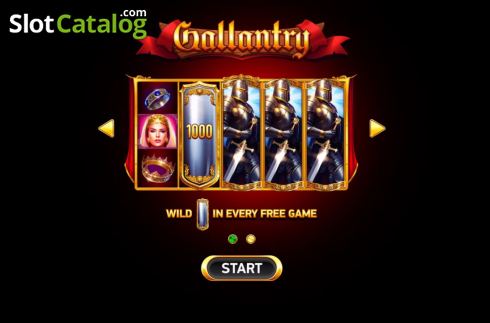 Скрин2. Gallantry слот