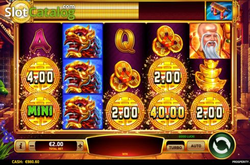 Скрин2. Prosperity Journey слот
