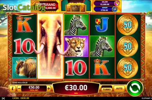 Скрин3. Elephant Stampede слот