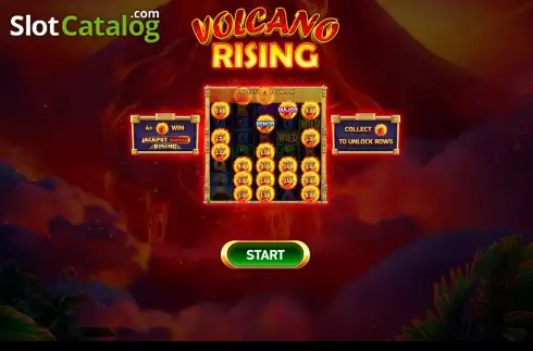 Скрин2. Volcano Rising слот