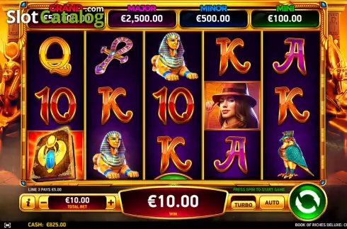 Скрин4. Book of Riches Deluxe Chapter 2 слот