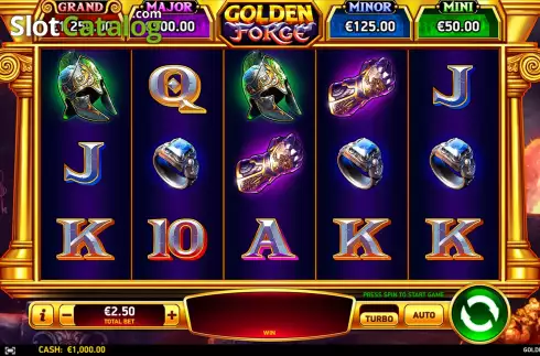 Скрин2. Golden Forge слот