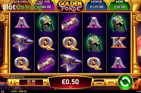 Скрин3. Golden Forge слот