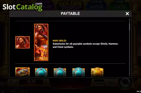 Скрин9. Golden Forge слот