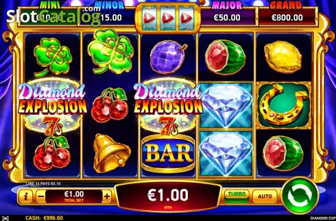 Скрин3. Diamond Explosion 7s слот