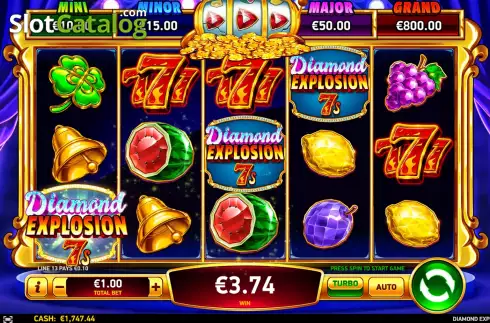 Скрин5. Diamond Explosion 7s слот