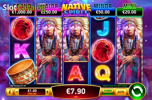 Скрин3. Native Spirit слот