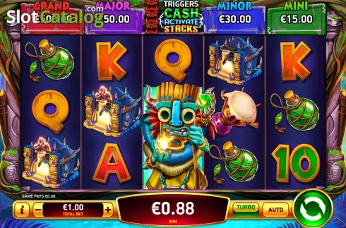 Скрин3. Tiki Blaze слот