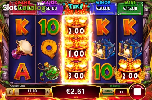 Скрин6. Tiki Blaze слот