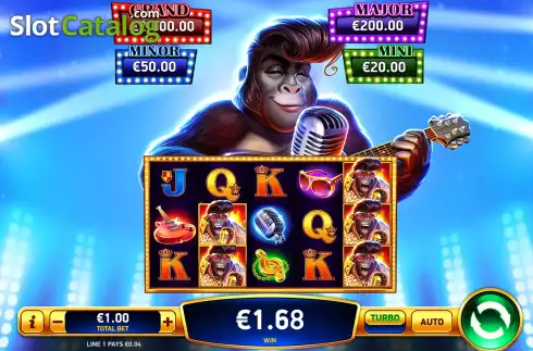 Скрин3. Rockin' Gorilla слот